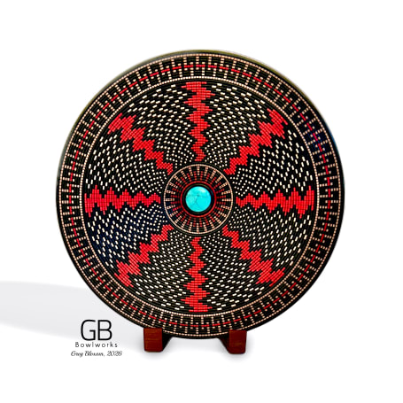 Hand turned wooden bowls