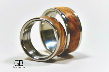 Hand turned wooden bowls