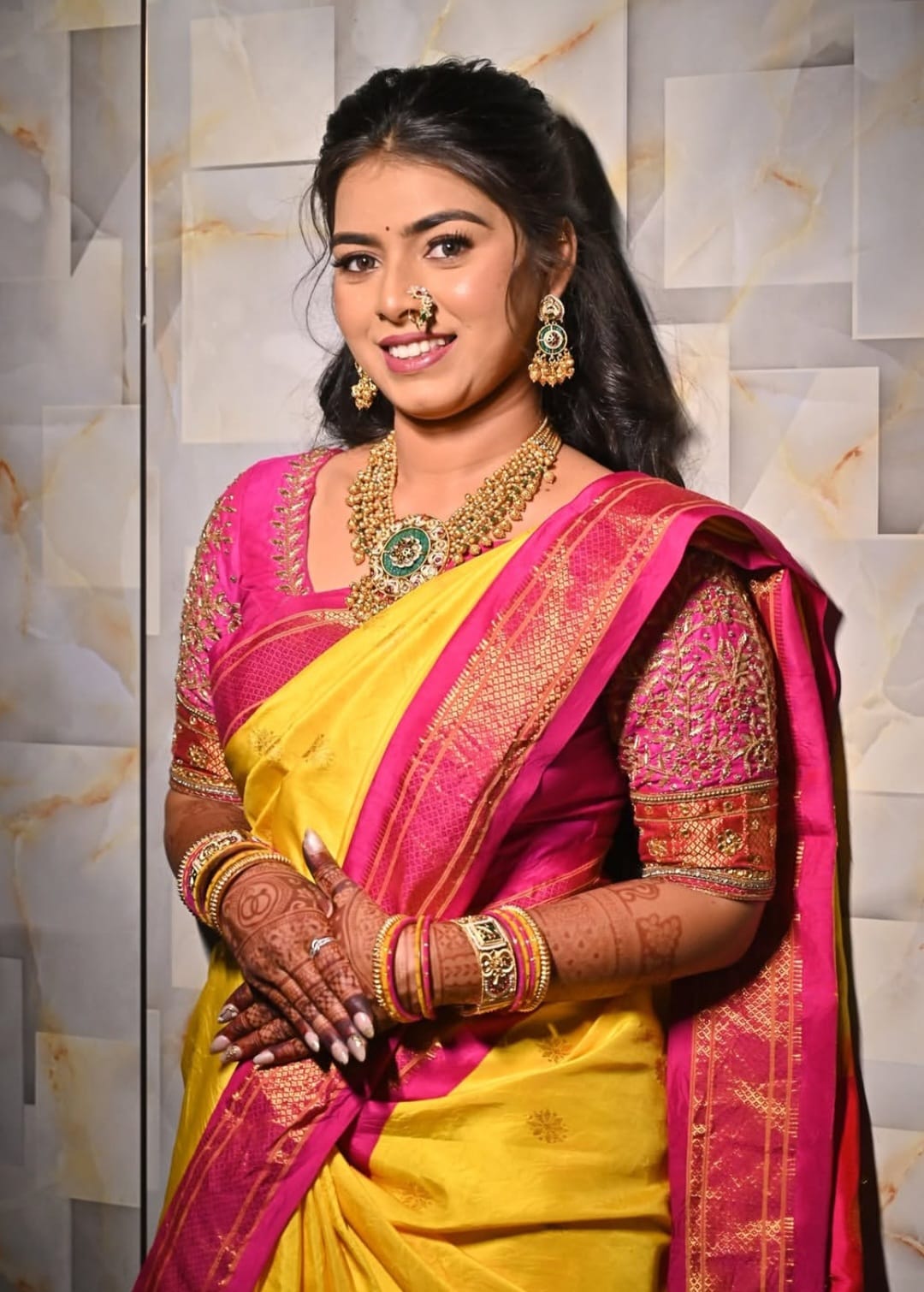 Royal Yellow Kanchipuram Saree
