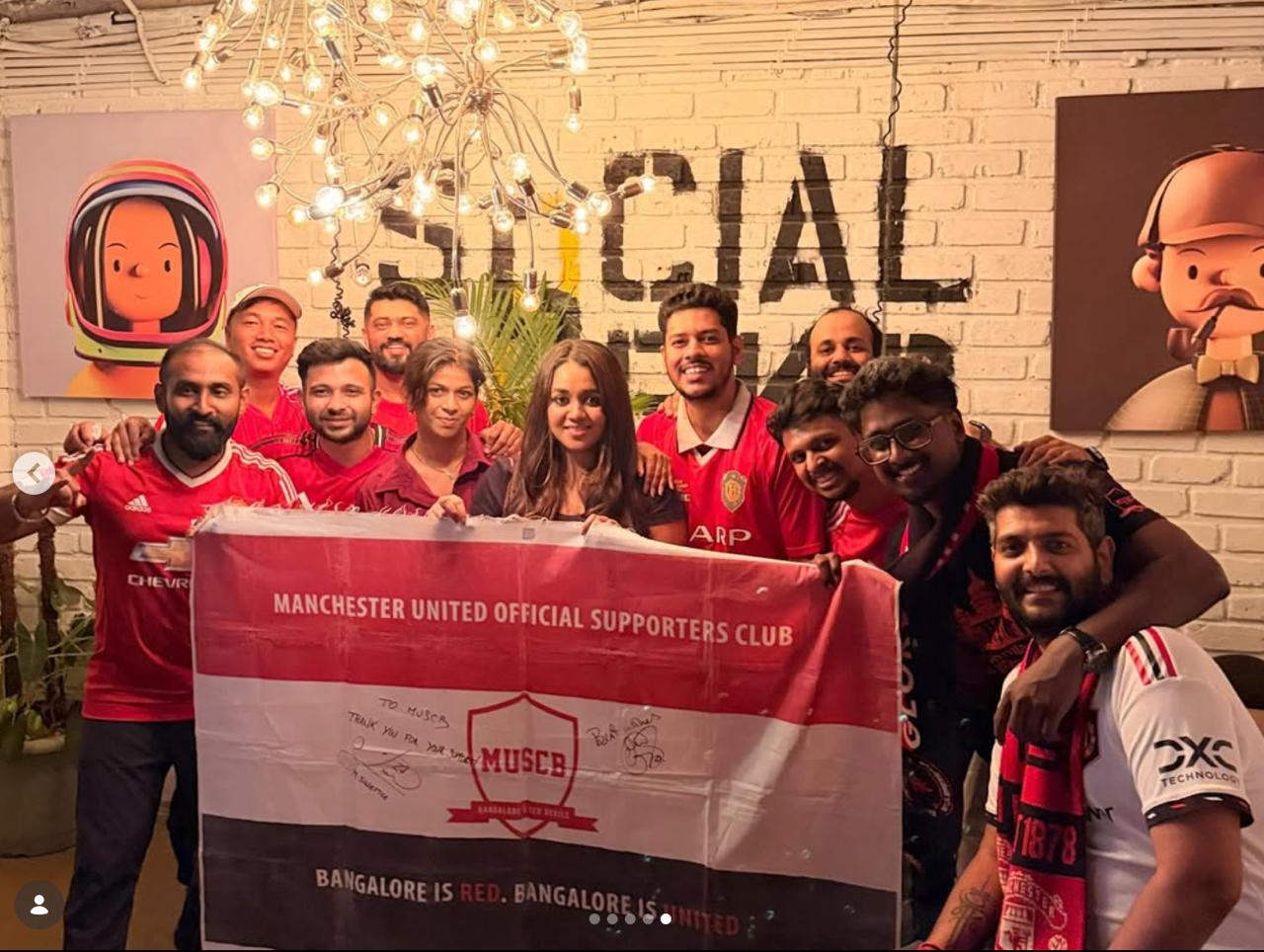 MUSCB – Manchester United Supporters Club Bengaluru community photo