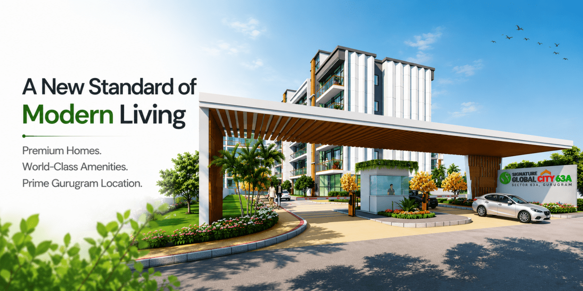 Signature Global City 63A Gurgaon | Luxury Low-Rise Floors in Sector 63A