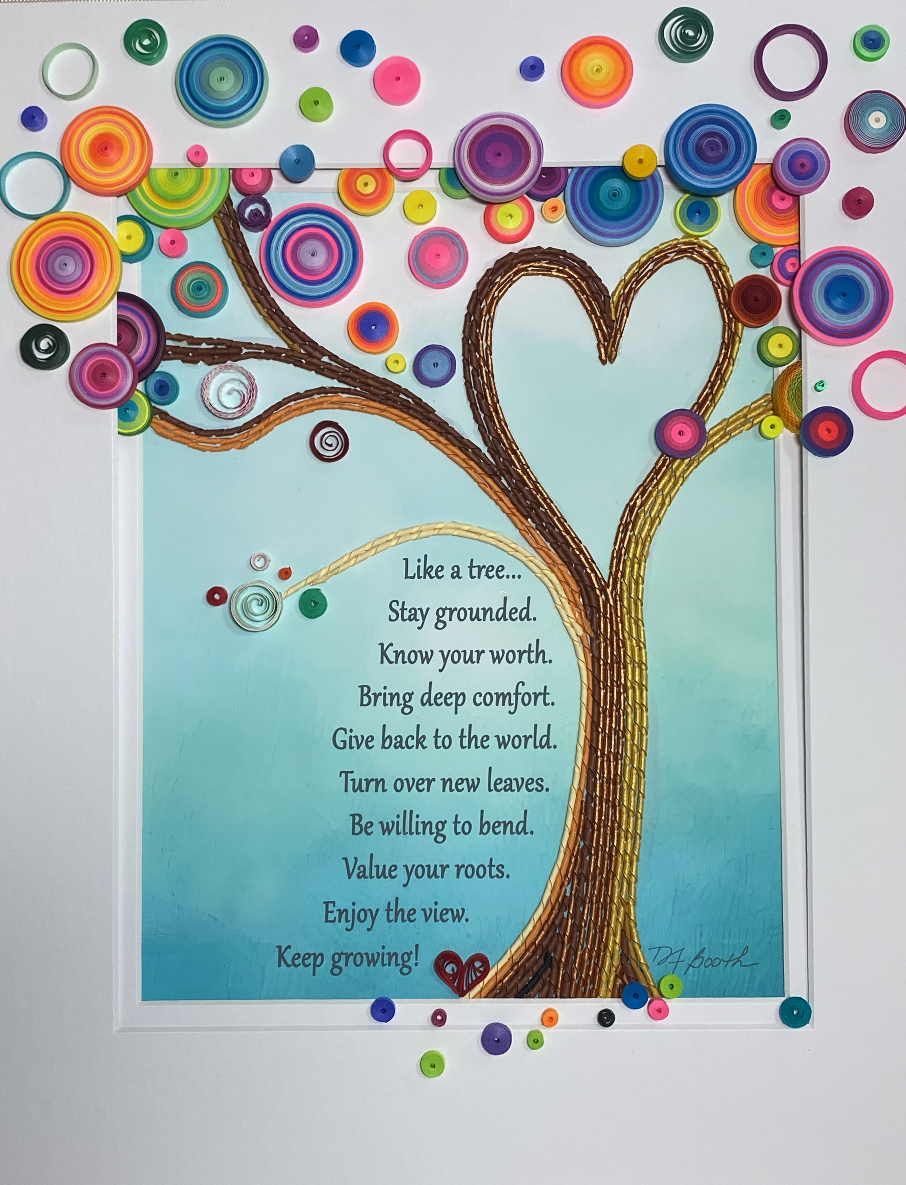 Commissioned Anniversary Wisdom Tree