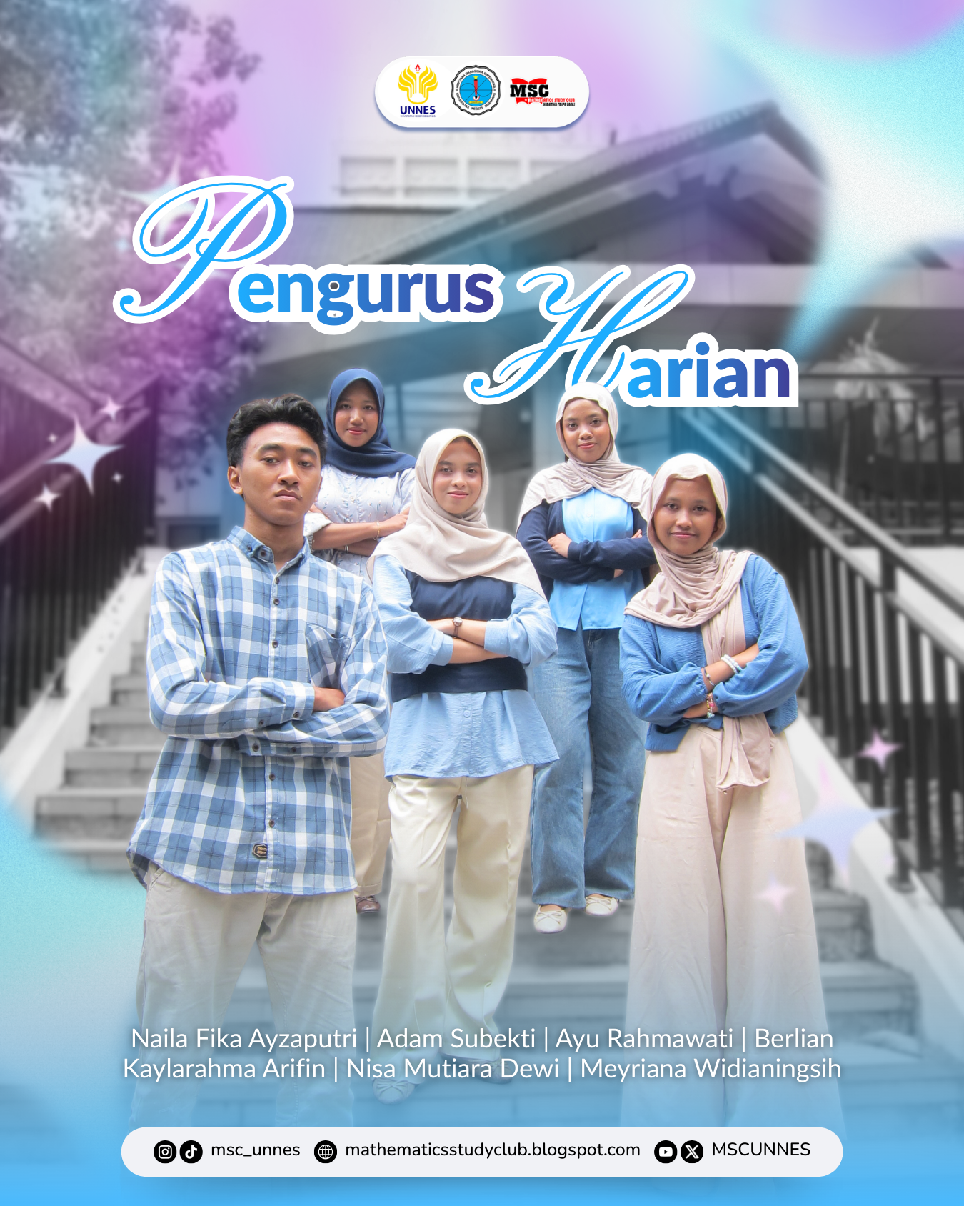 Foto Pengurus Harian MSC Ganitara 2026