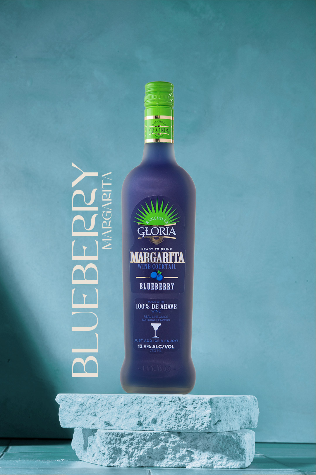 Rancho La Gloria Blueberry Margarita Wine Based Cocktail, 750 ml