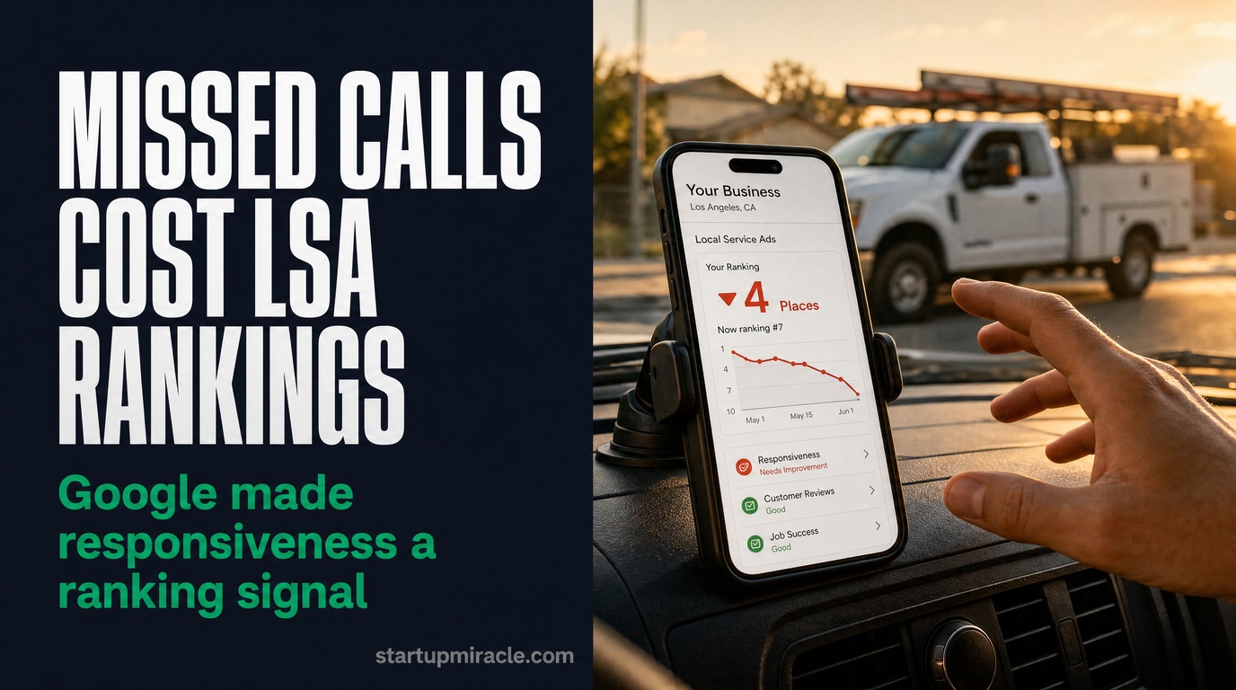 Google Just Made Missed Calls Cost You LSA Rankings — Here’s What South Florida Contractors Need to Know