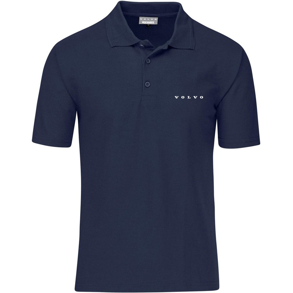 Volvo Basic Pique Knit Men's Golfer - default