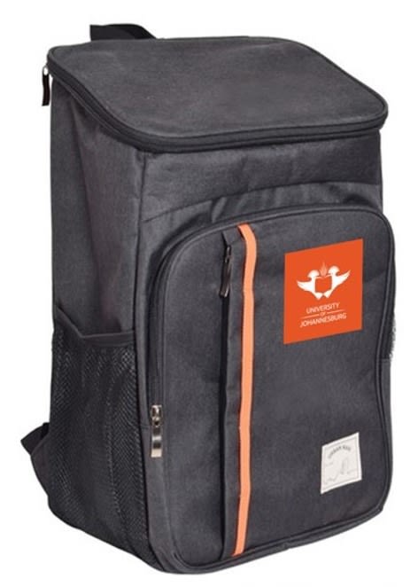 UJ ALL NIGHTER COOLER BACKPACK - BLACK.ORANGE - default