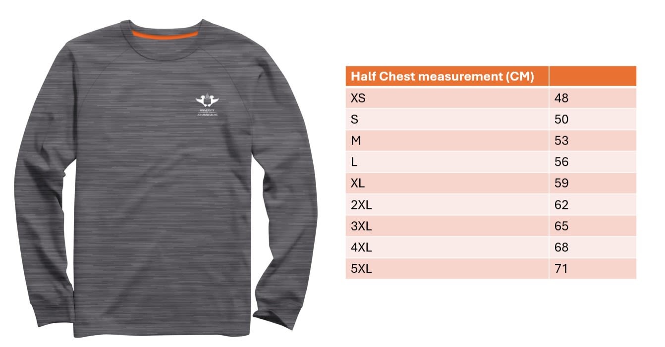 UJ RAGLAN LONG SLEEVE T-SHIRT UNISEX GREY MELANGE - default