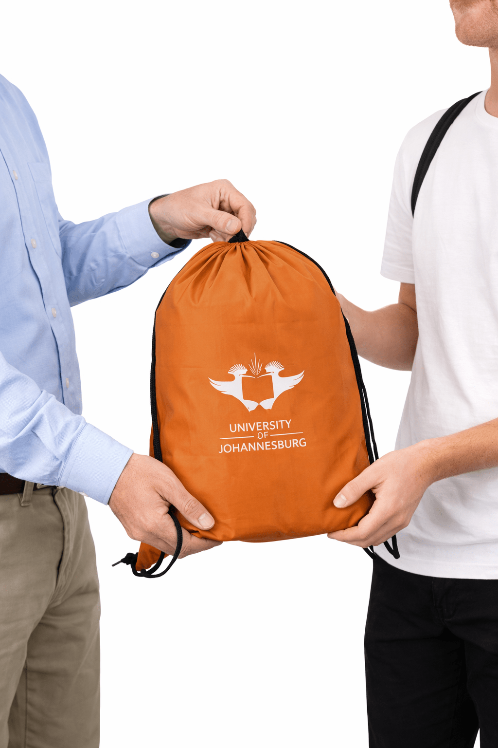 UJW DAILY 190T DRAWSTRING BAG - ORANGE - default