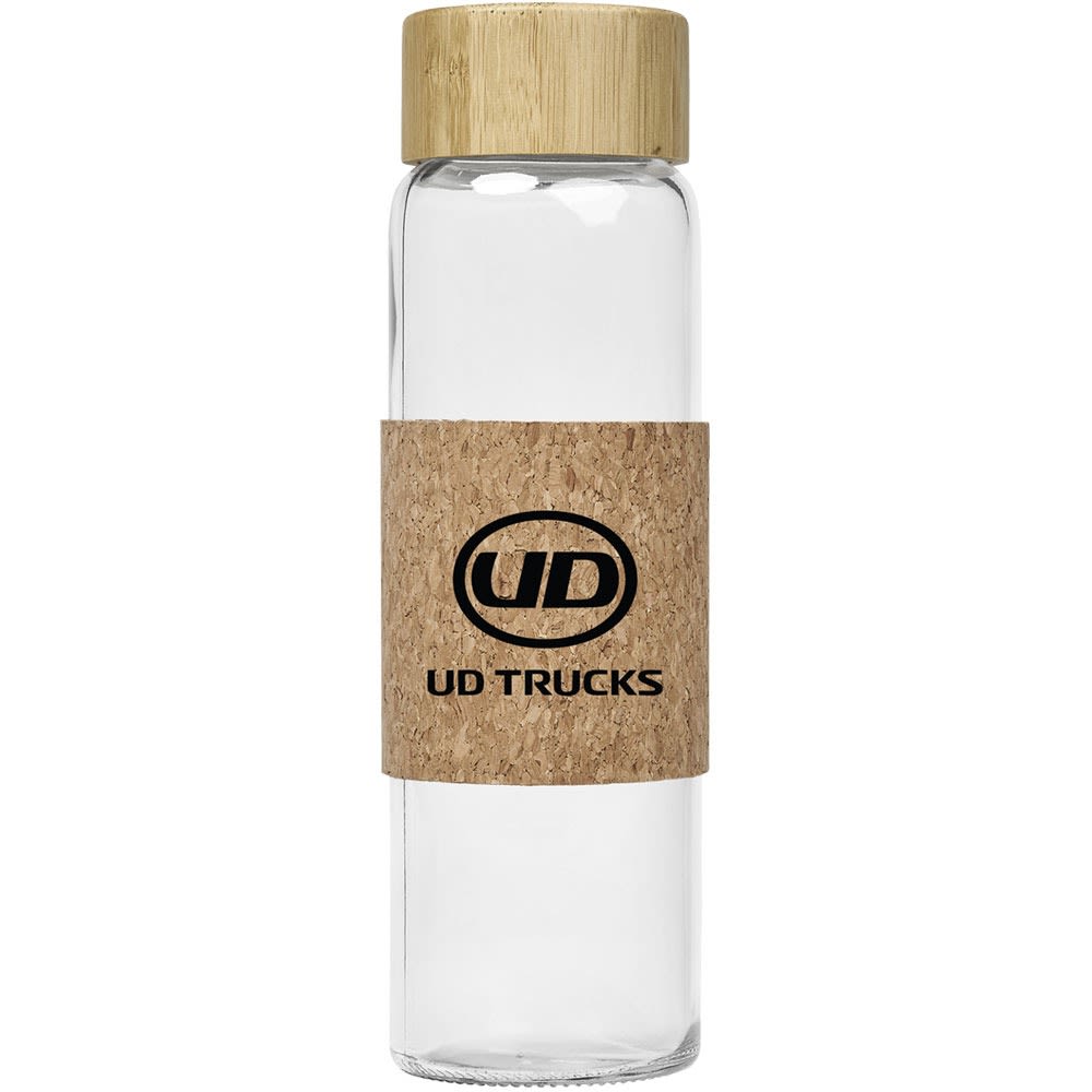 UD TRUCKS KOOSHTY BAMBOOST GLASS WATER BOTTLE 700ML - default