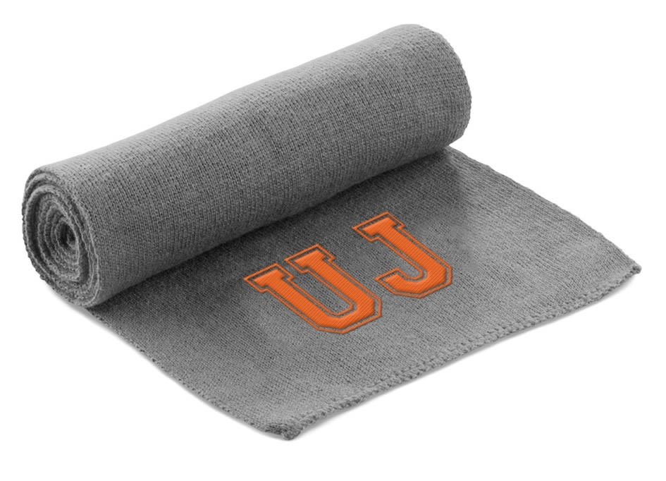 UJ VARSITY ACRYLIC SCARF - GREY - default