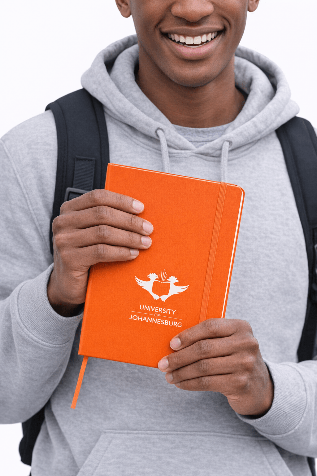 UJ OMEGA HARD COVER NOTEBOOK ORANGE  - default