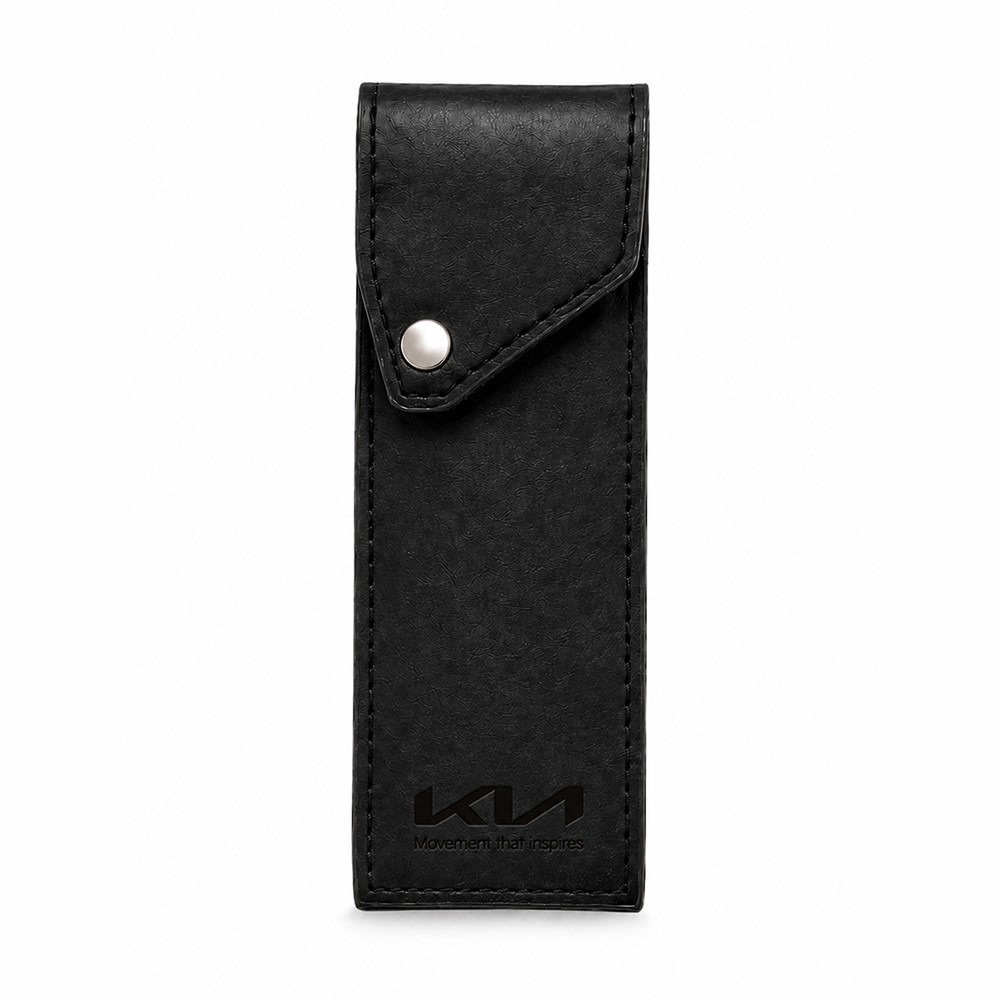 HYUNDAI LEATHER PENCIL BAG - default