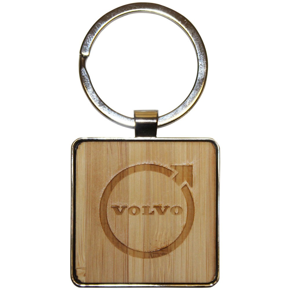 Volvo Bamboo Key Ring - default