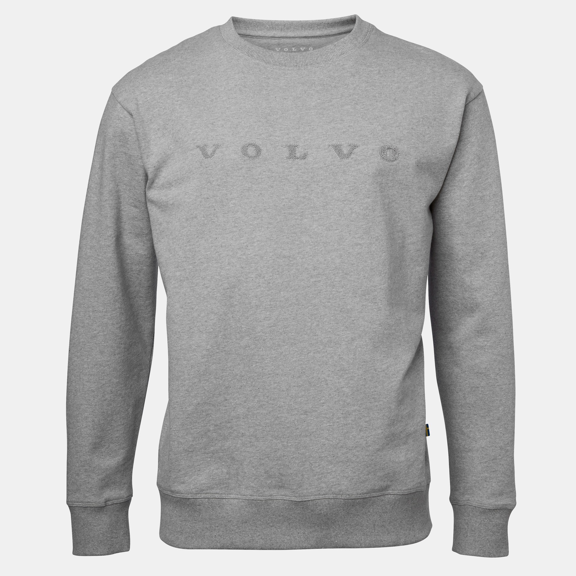 Volvo Letter Sweater - Grey