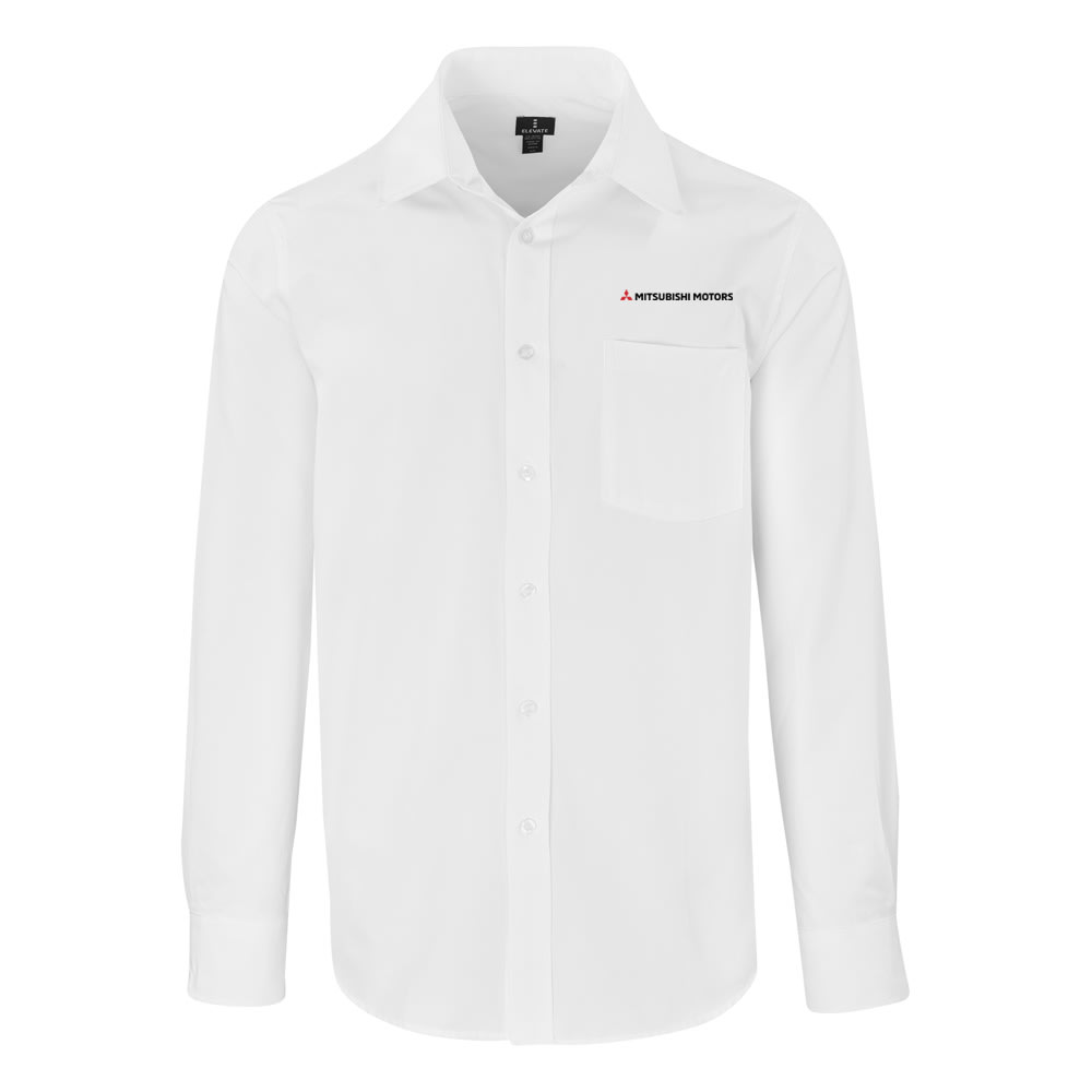 MITSUBISHI LONG SLEEVE SYCAMORE SHIRT MENS - Khaki
