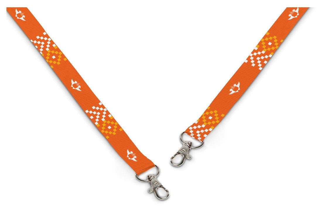 UJ UJ BIRDS DOUBLE SIDED SUBLIMATION PETERSHAM LANYARD - default