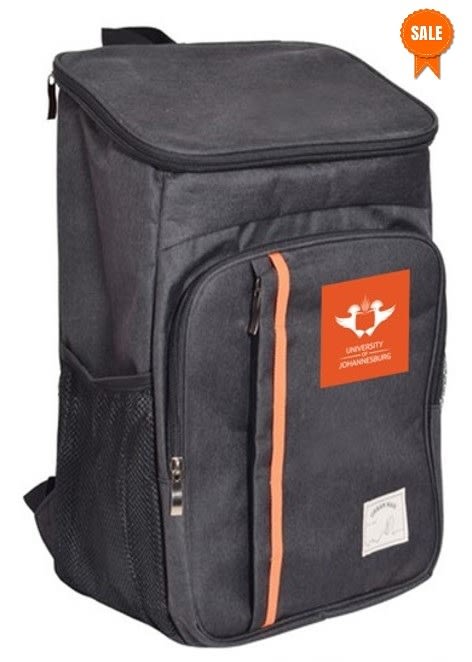UJ ALL NIGHTER COOLER BACKPACK - BLACK/ORANGE - default