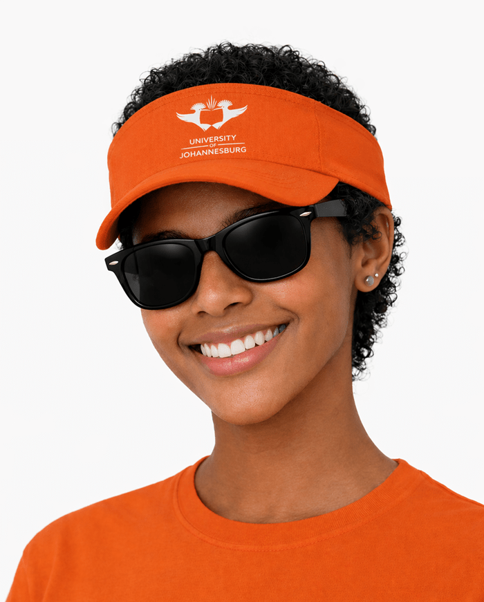 UJ TWILL VISOR - ORANGE - default