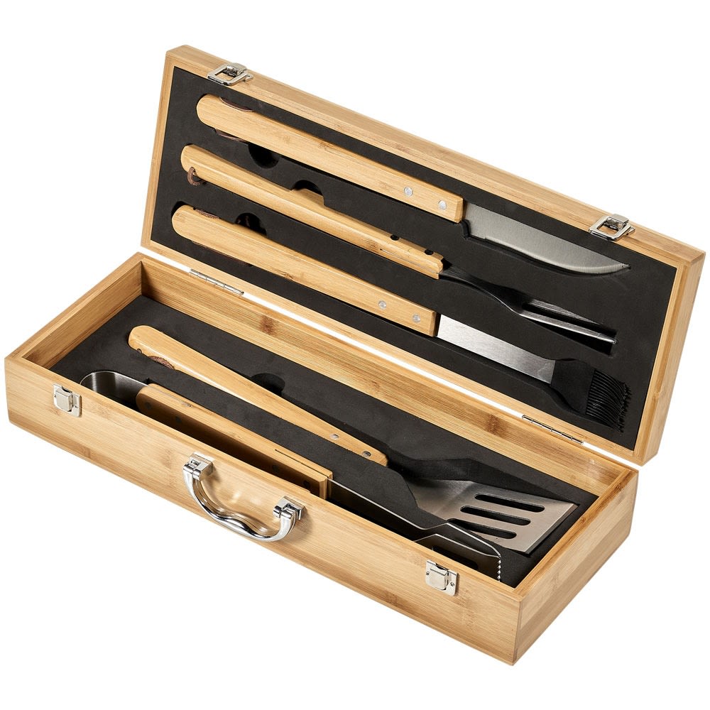 UD TRUCKS OKIYO YAKINIKU BAMBOO 5 PIECE BRAAI SET - default
