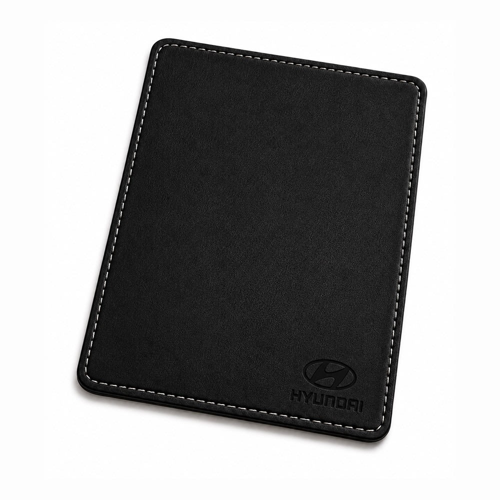 HYUNDAI LEATHER MOUSE PAD - default