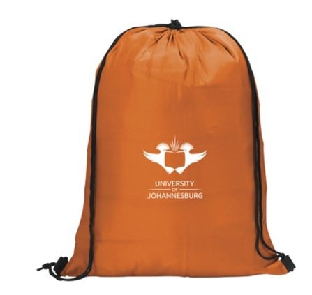 UJW DAILY 190T DRAWSTRING BAG - ORANGE - default