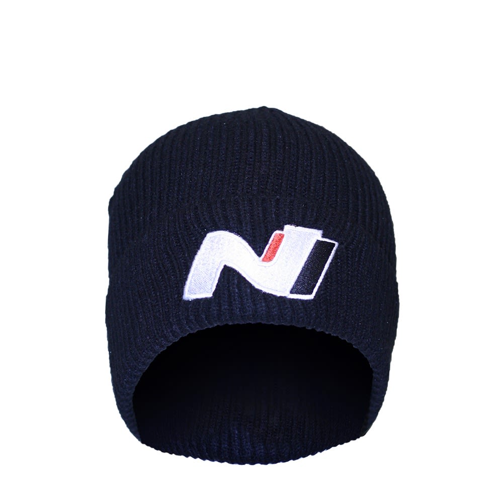 HYUNDAI N-SERIES FEATHER TOUCH CUFFED NAVY BEANIE - default
