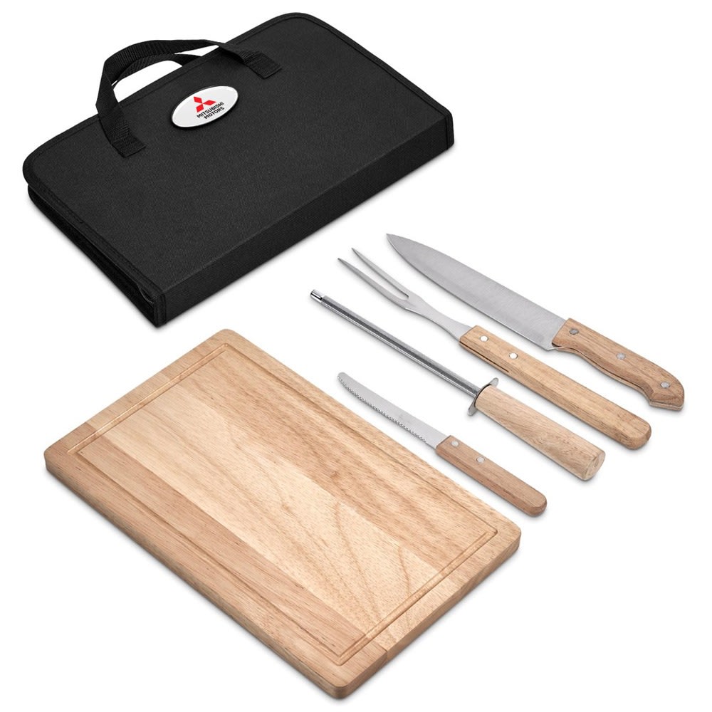MITSUBISHI BRENTON 5 PIECE BRAAI & CARVING SET - default