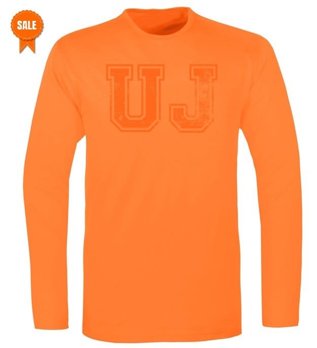 UJ VARSITY UNISEX LONG SLEEVE PORTLAND T-SHIRT - ORANGE - default