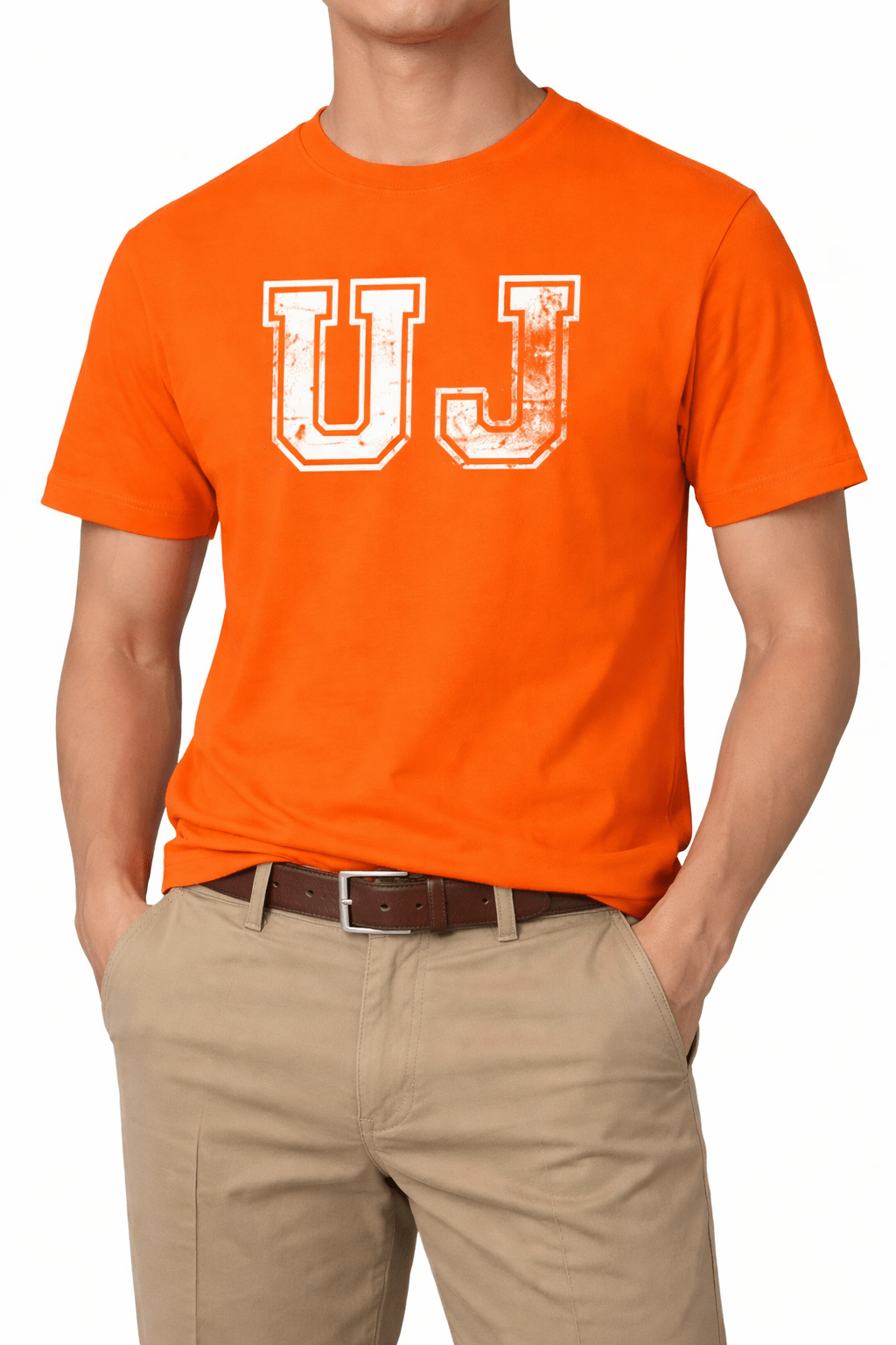 UJ VARSITY BOLD UNISEX 180G T-SHIRT - ORANGE - default