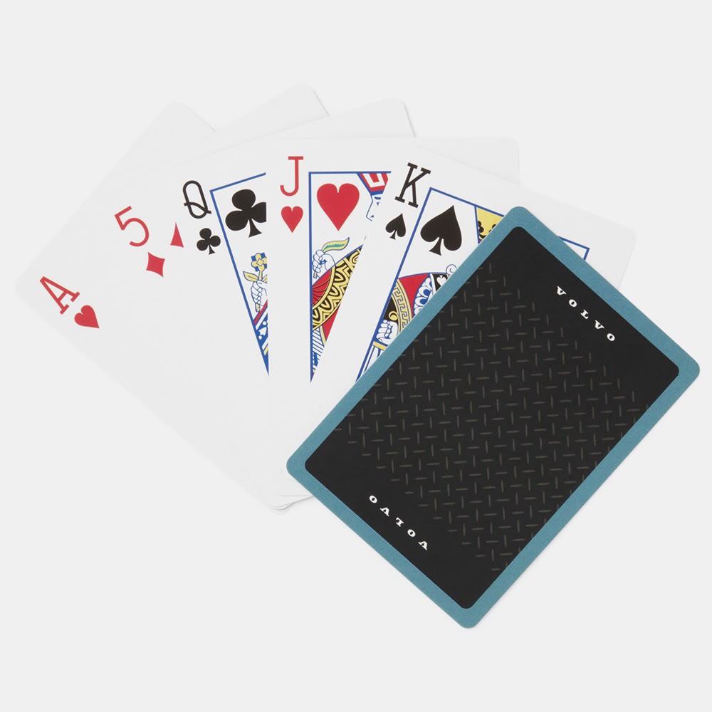 Volvo Deck of Cards With Grip Pattern  - default