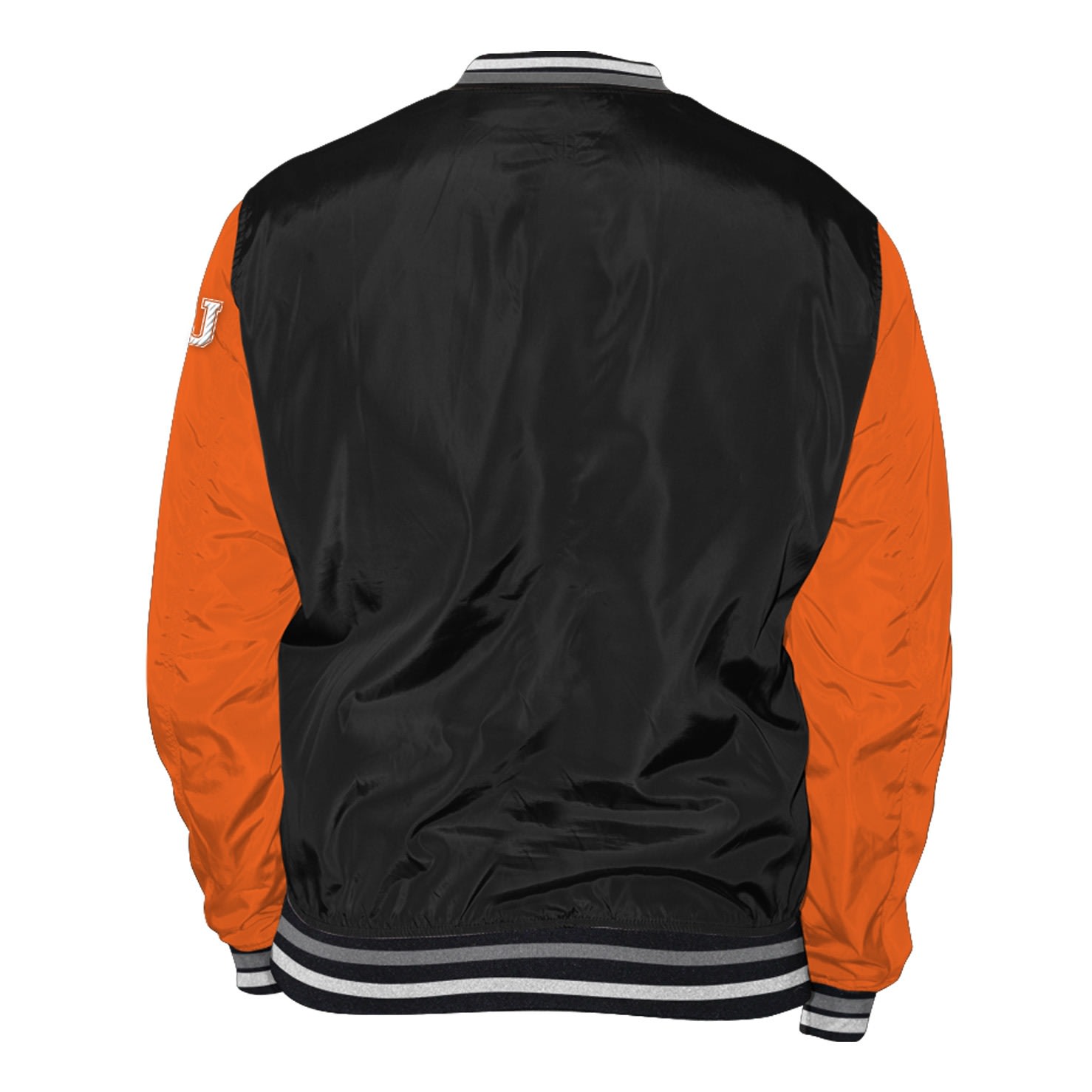 UJ BOMBER JACKET UNISEX BLACK/ORANGE - default