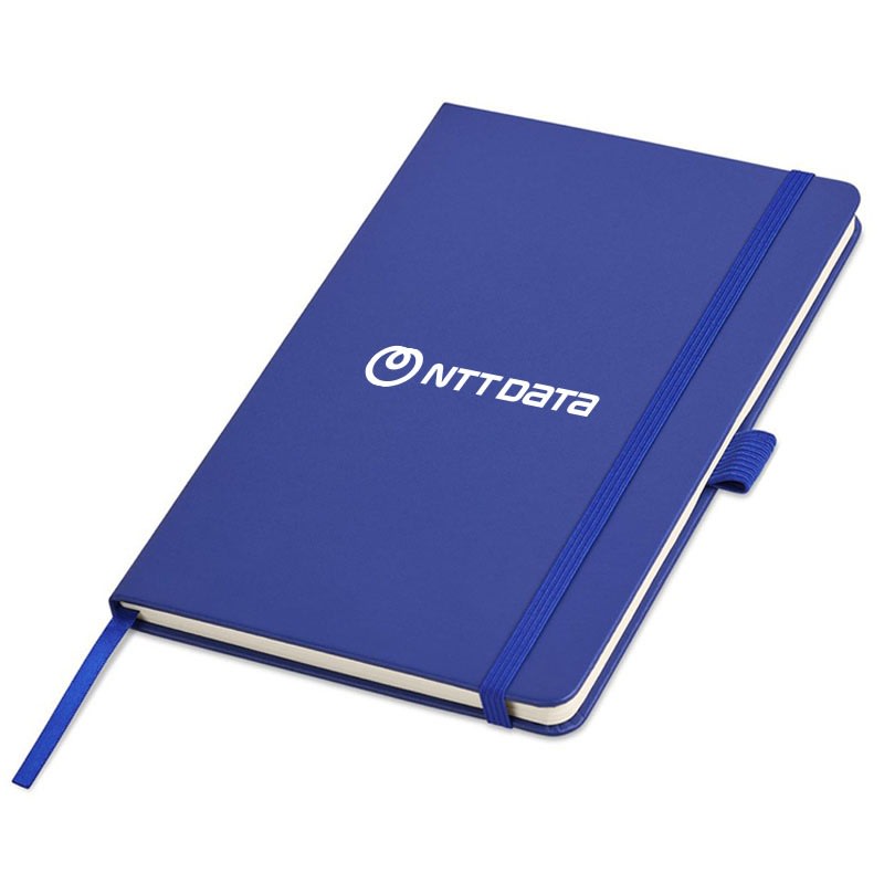 NTT STANFORD A5 HARD COVER NOTEBOOK BLUE - default