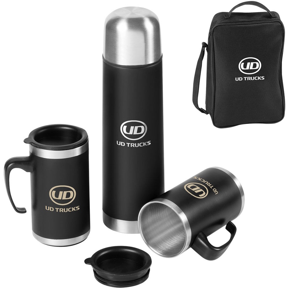 UD TRUCKS CARDINAL S/S VACUUM FLSK & MUG SET - default