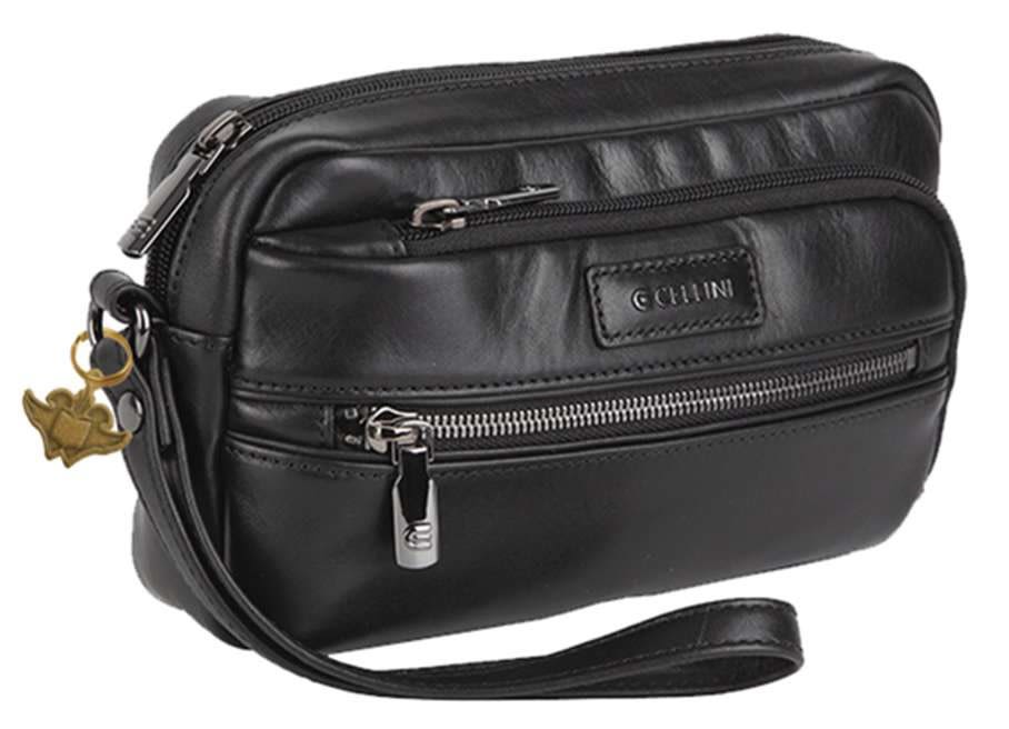 UJ CELLINI INFINITI WRIST BAG - BLACK - default