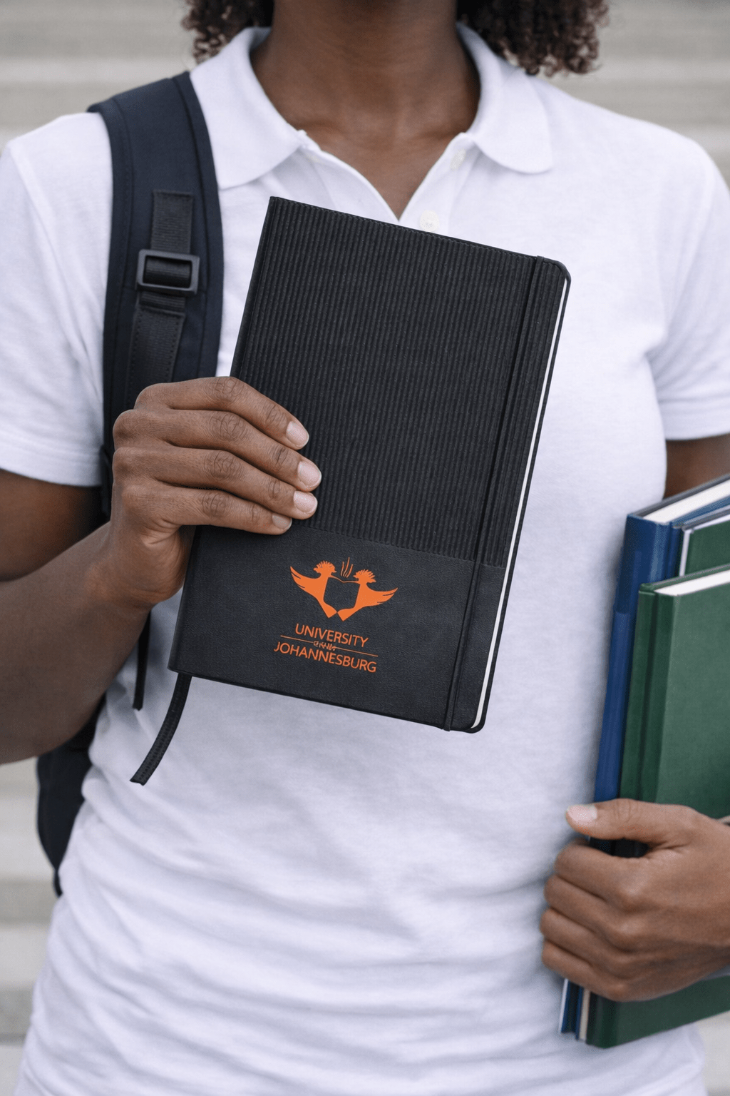 UJ SOFT COVER NOTEBOOK BLACK - default