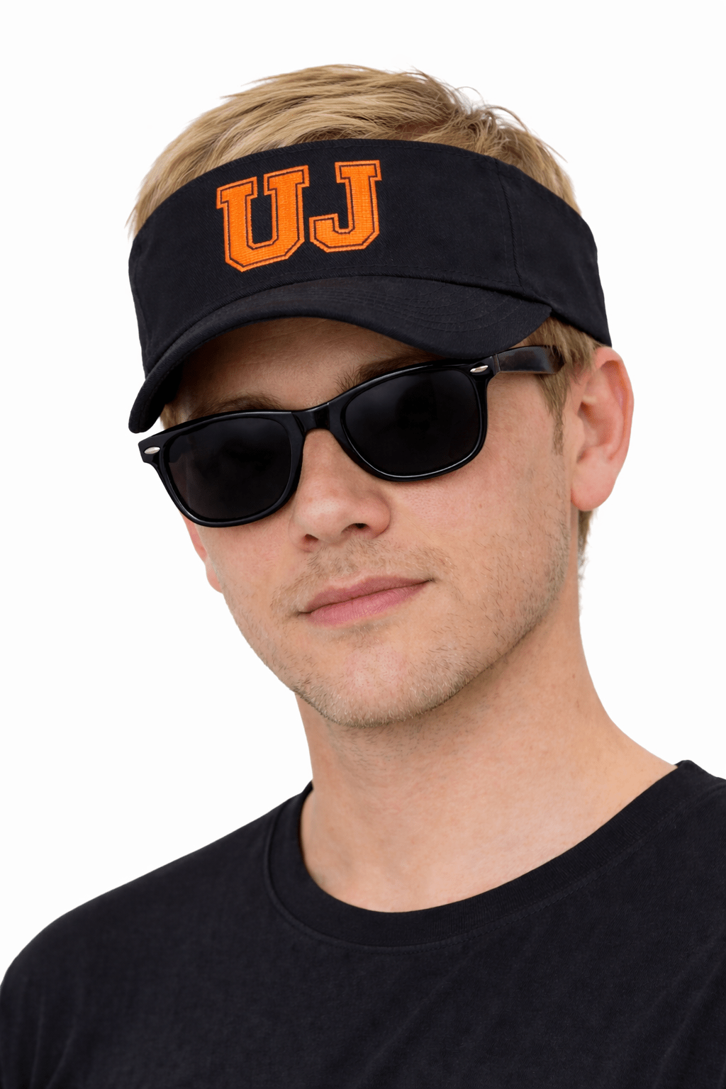 UJ TWILL VISOR - BLACK - default