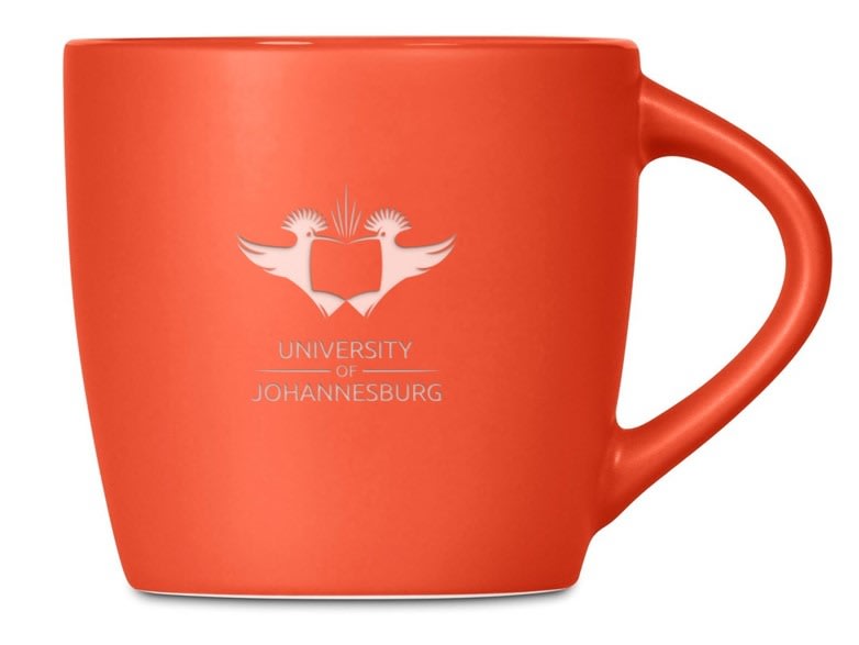 UJ CERAMIC COFFEE MUG - ORANGE - default
