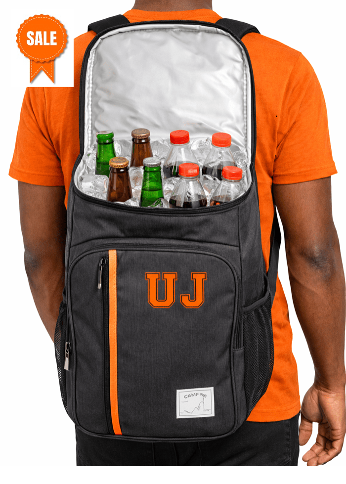UJ VARSITY ALL NIGHTER COOLER BACKPACK - BLACK/ORANGE - default