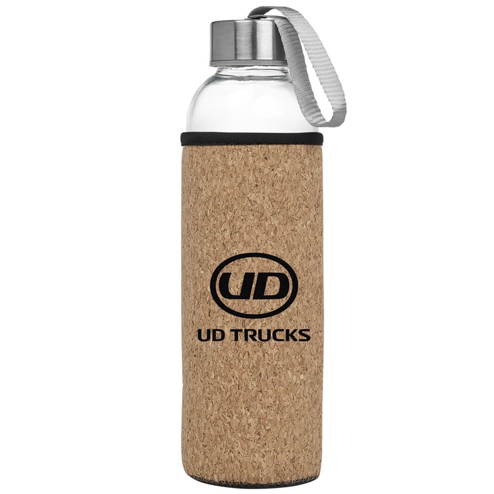 UD TRUCKS KOOSHTY KORK GLASS WATER BOTTLE 500ML - default