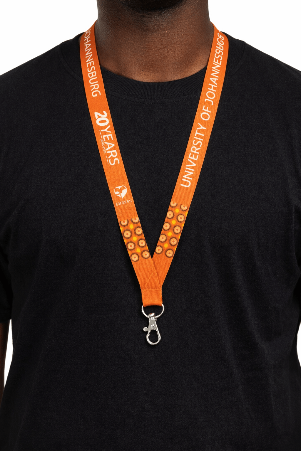UJ 20 YEARS DOUBLE SIDED SUBLIMATION PETERSHAM LANYARD - default