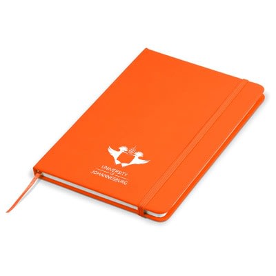 UJ OMEGA HARD COVER NOTEBOOK ORANGE  - default
