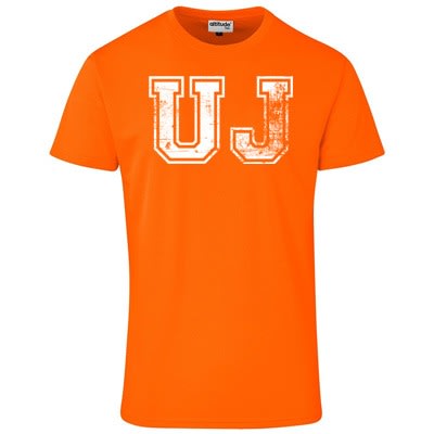 UJ VARSITY BOLD UNISEX 180G T-SHIRT - ORANGE - default
