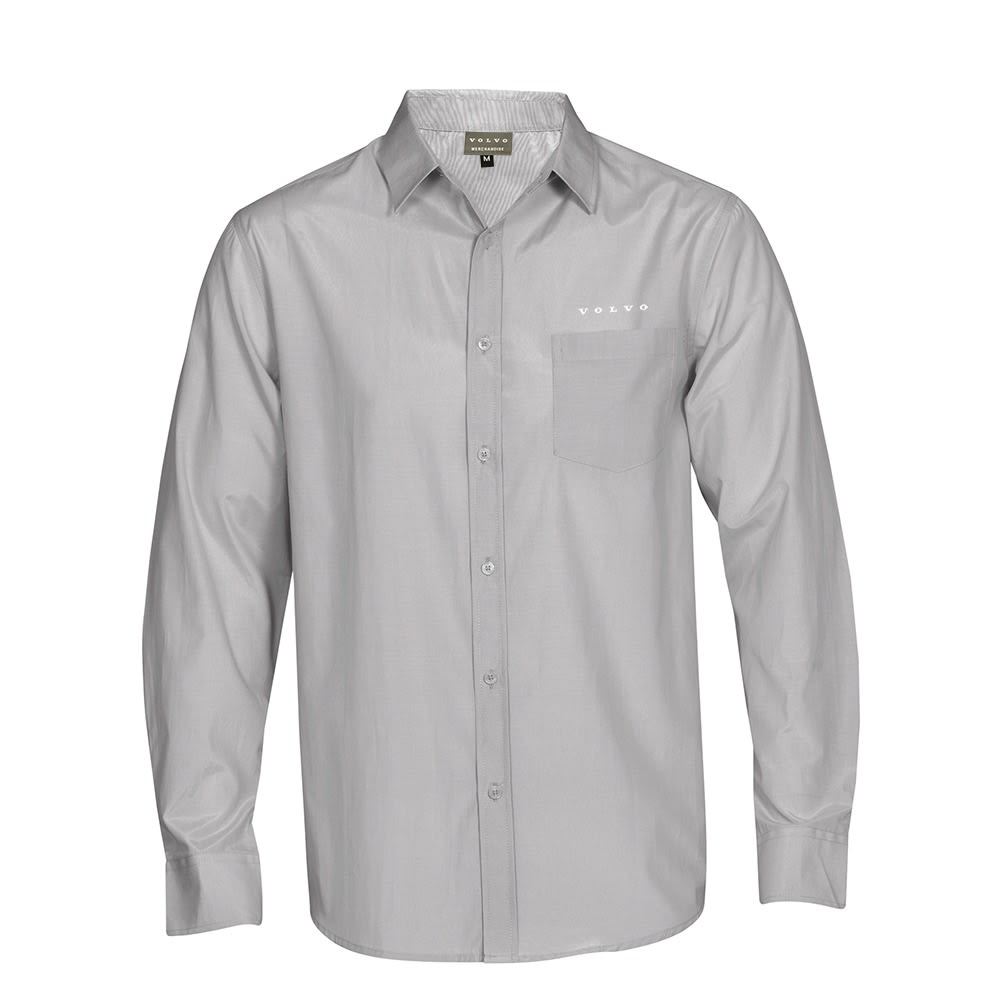 Volvo Men's L/S Shirt Grey | Volvo