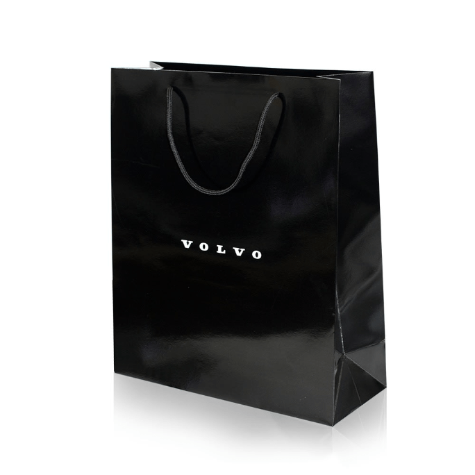 Volvo Dazzle Mini Gift Bag (A5 - Portrait) - Black