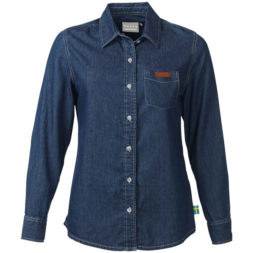 Volvo Ladies Denver Denim Shirt L/S - default