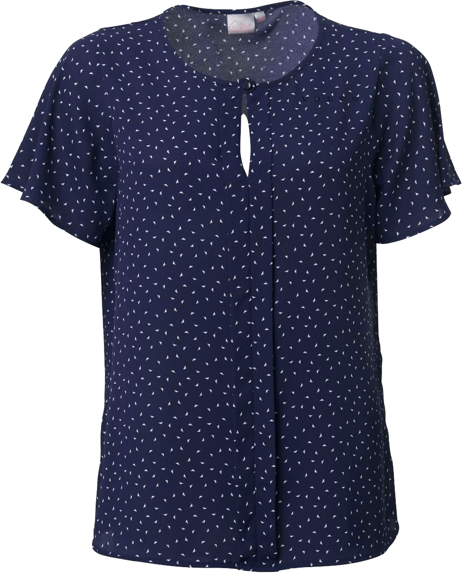 Volvo K231 Venice S/S Blouse Navy   - Navy