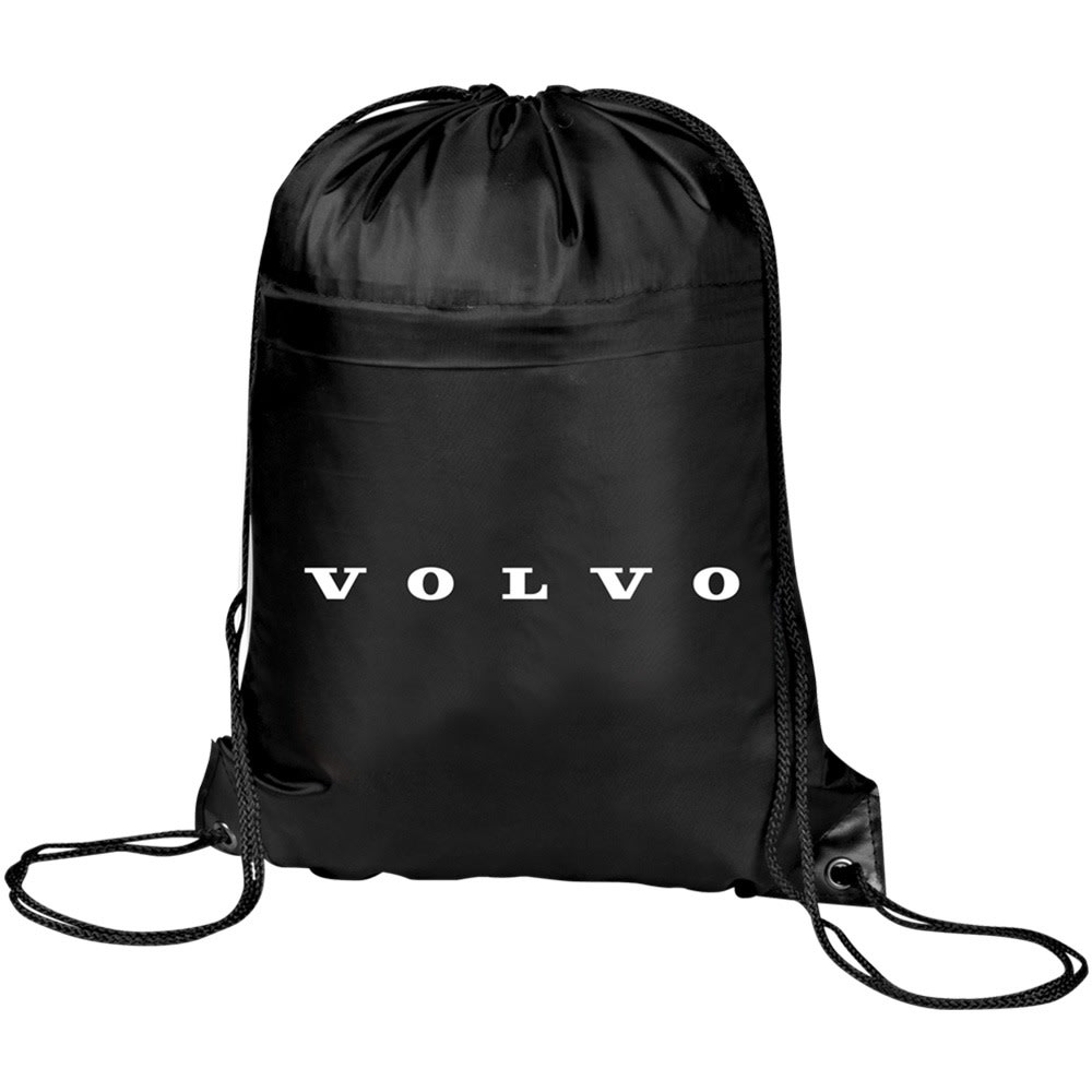 Volvo Drawstring Bag Black - default