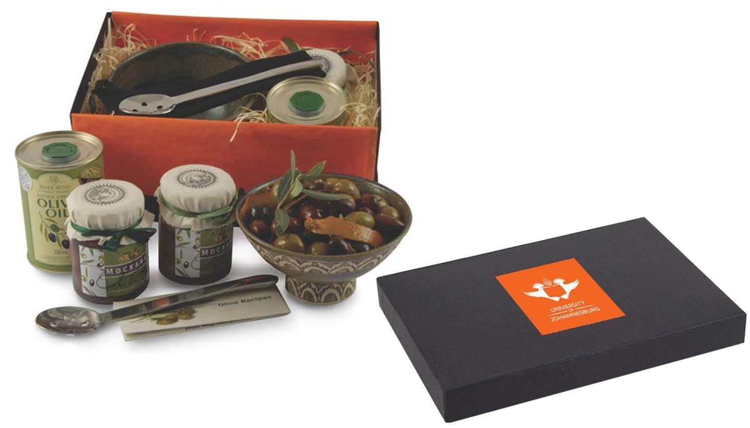 UJ ETHNIC OLIVE GIFT PACK - BLACK AND ORANGE - default