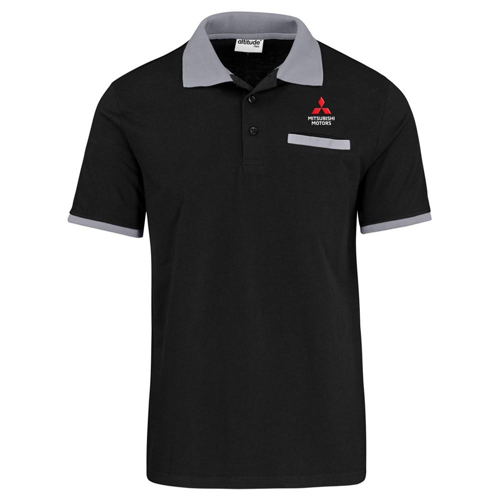 MITSUBISHI MENS CALIBAR GOLF SHIRT - default